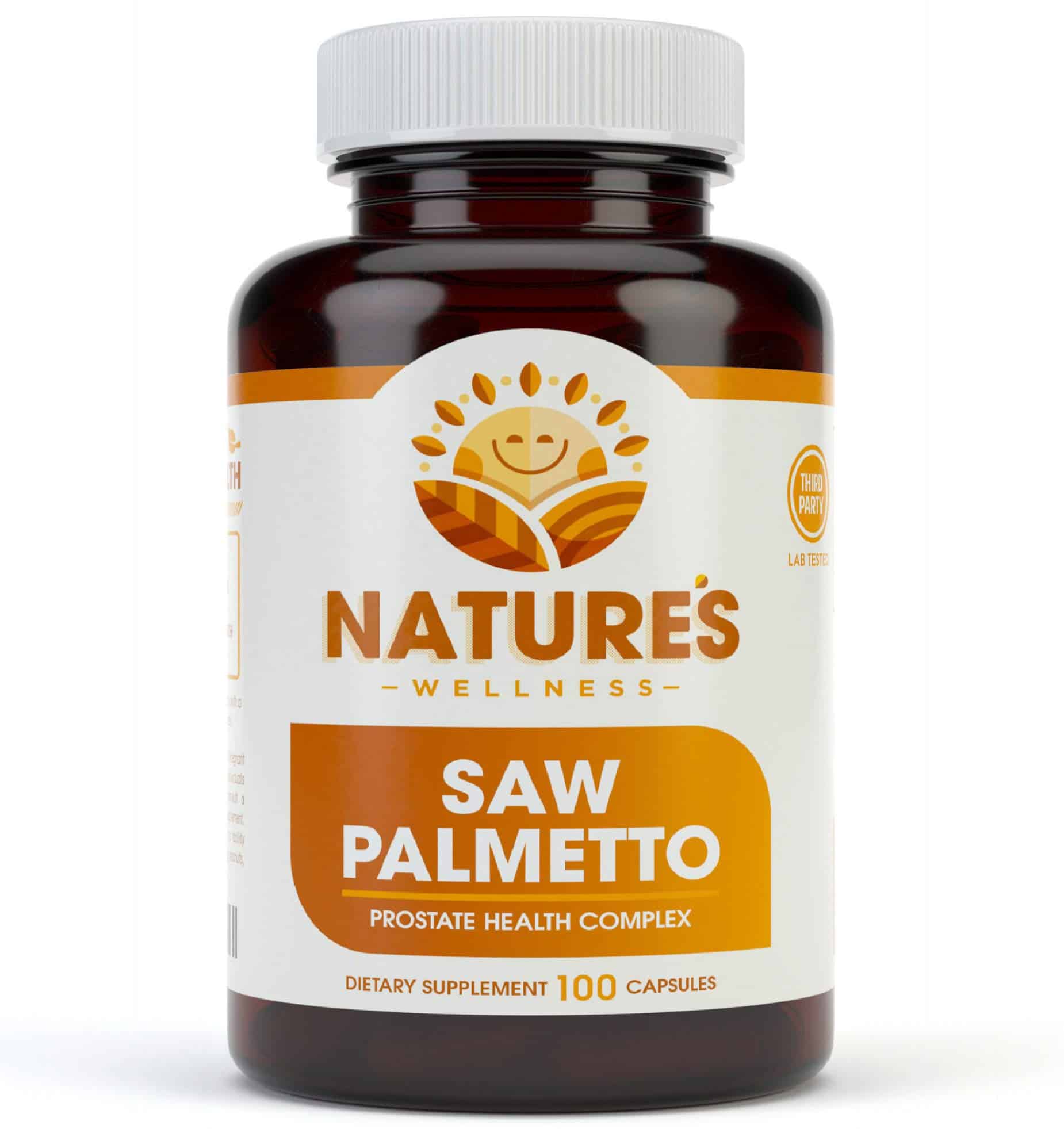 100 Caps 1000mg Saw Palmetto Prostate Supplement Reduce Urination and ...