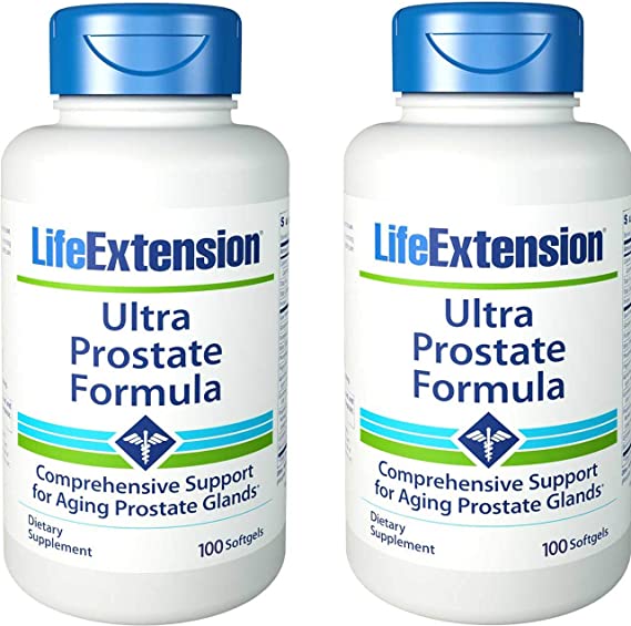 Amazon.com: Life Extension Ultra Prostate Formula, 100 Softgels (Pack ...