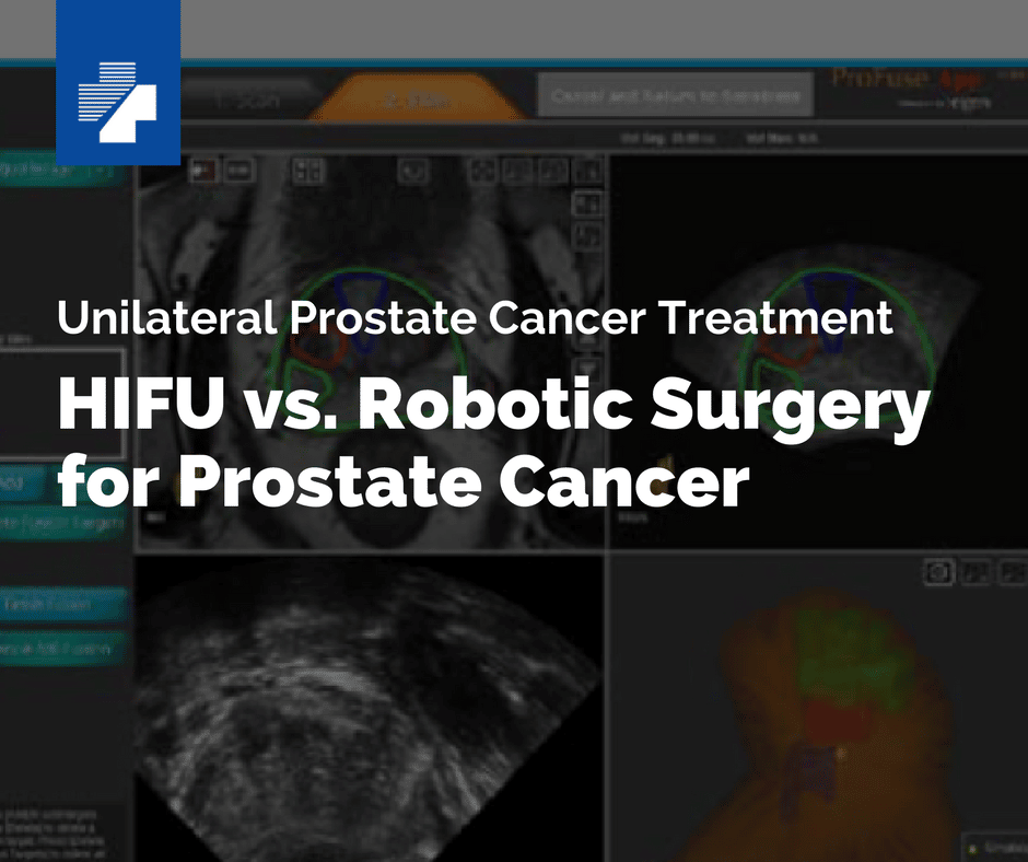 Comparing HIFU and Prostatectomy
