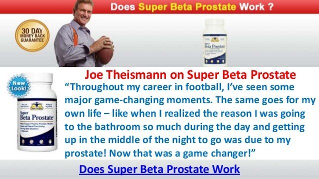 Does super beta prostate work