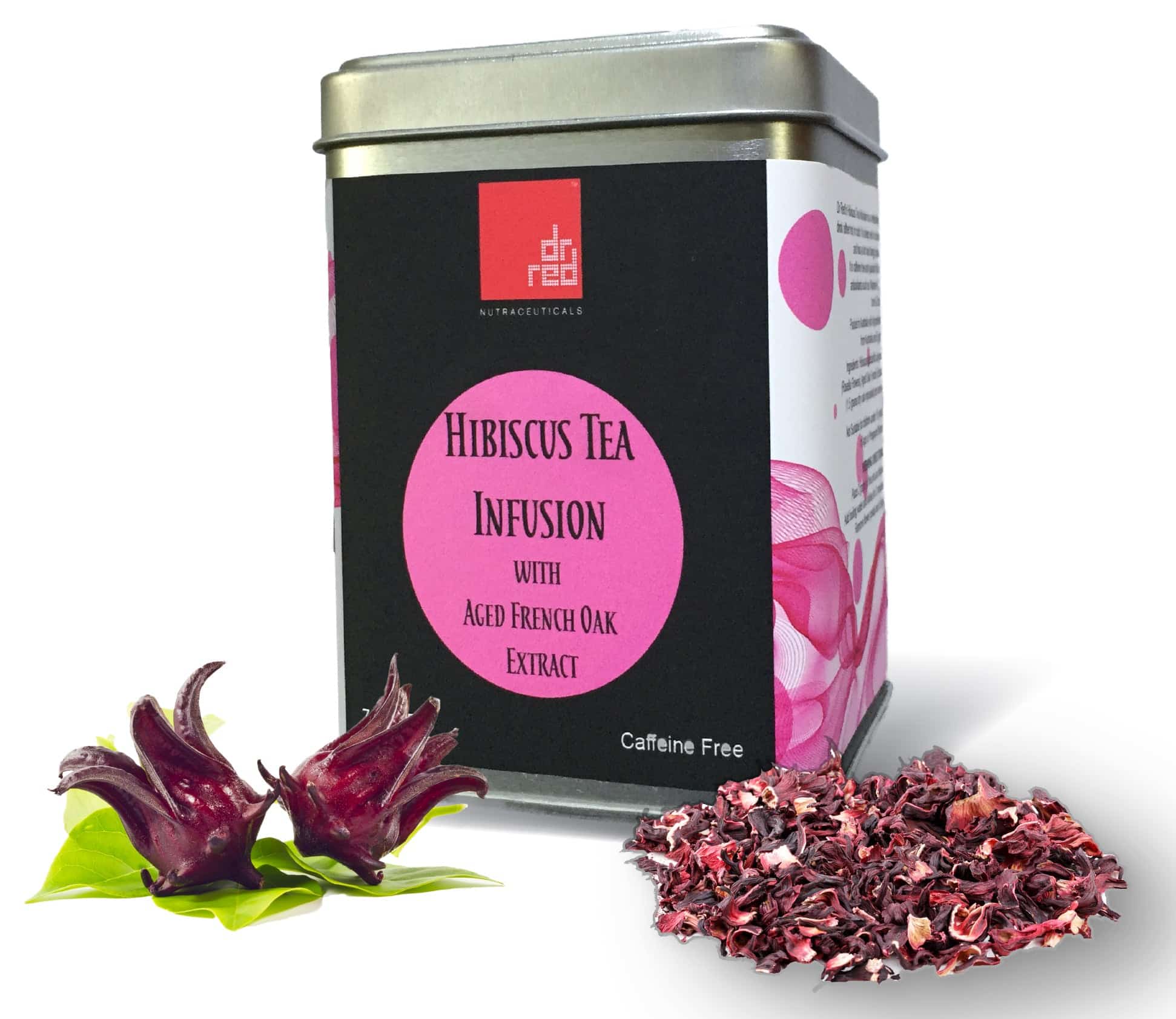 Dr Red Hibiscus Tea Infusion with Aged Oak Extract â Dr Red Nutraceuticals