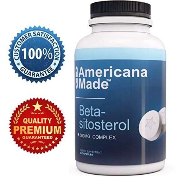 Natural Beta Sitosterol Complex 500mg Pills  #1 Proprietary Blend ...