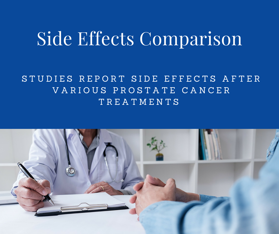 Prostate Cancer Treatment Side Effects Comparison