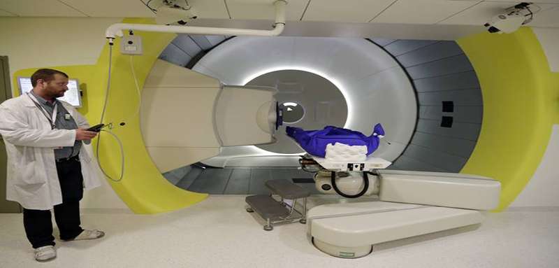 Proton therapy induces biologic response to attack treatment