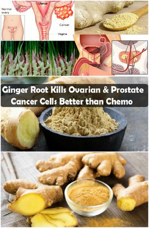 This Is How Ginger Destroys Ovarian, Prostate And Colon Cancer â Better ...