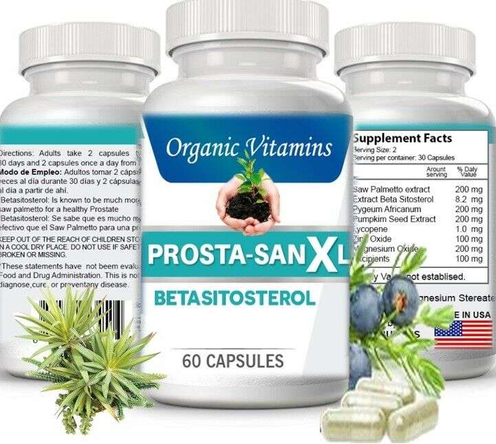 Treatment for Prostatitis Pills to shrink prostate 120 capsules ...