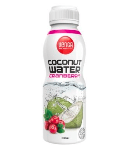 Venga Coconut Water Cranberry 6 x 330ml