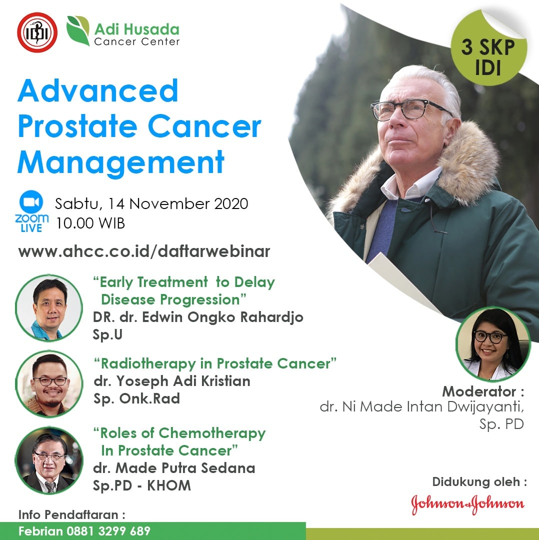 Webinar: Advanced Prostate Cancer Management