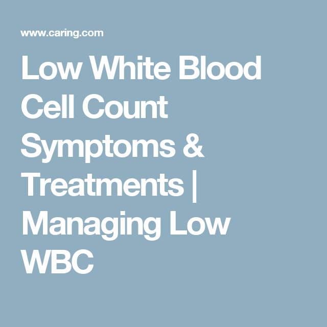 What Cancers Cause Low White Blood Cell Count
