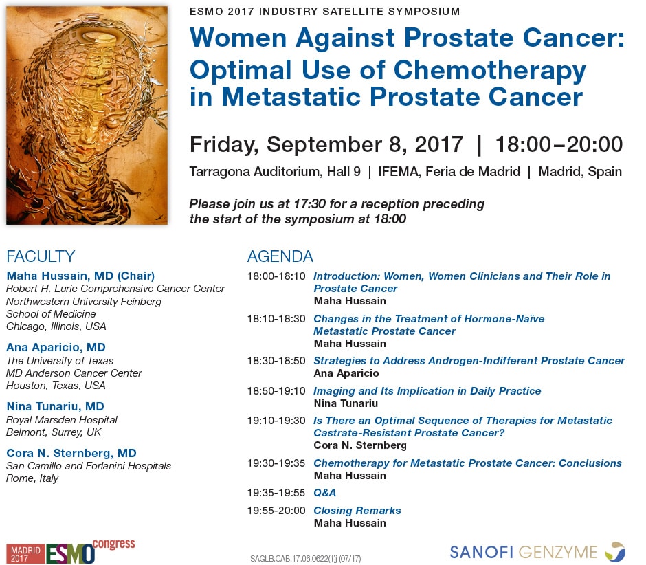Women Against Prostate Cancer: Optimal Use of Chemotherapy in ...